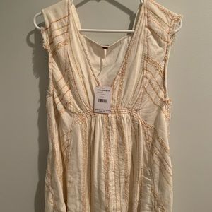 Free People cactus flowers mini dress size small